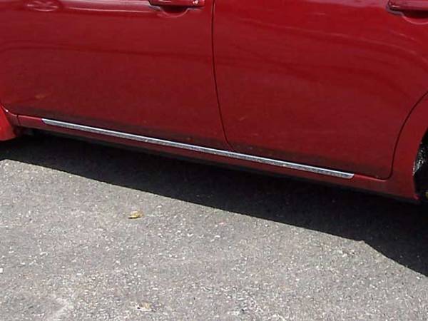 QAA - TH28575 Stainless Steel Rocker Panel Trim 2Pc 2007-2012 Nissan Sentra QAA