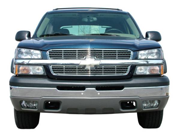 QAA - SGB43181 Grille Accent 2Pc 2003-2005 Chevrolet Silverado QAA