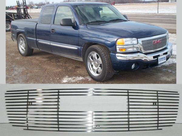 QAA - SGB43281 Grille Accent 1Pc 2003-2006 GMC Sierra QAA