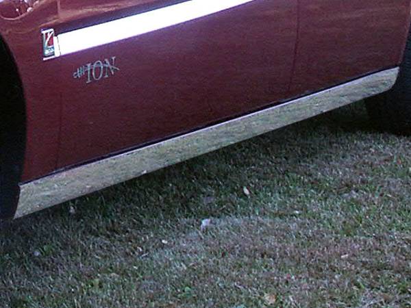 QAA - TH45410 Stainless Steel Rocker Panel Trim 4Pc 2005-2007 Saturn Ion QAA