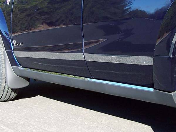 QAA - TH43442 Stainless Steel Rocker Panel Trim 4Pc 2003-2007 Saturn Vue QAA