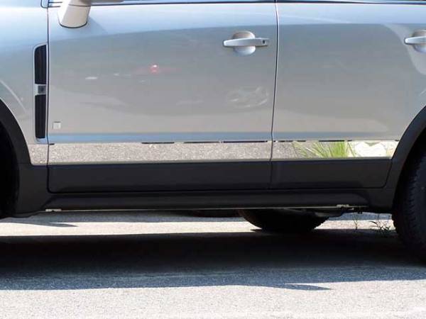 QAA - TH48440 Stainless Steel Rocker Panel Trim 6Pc 2008-2009 Saturn Vue QAA