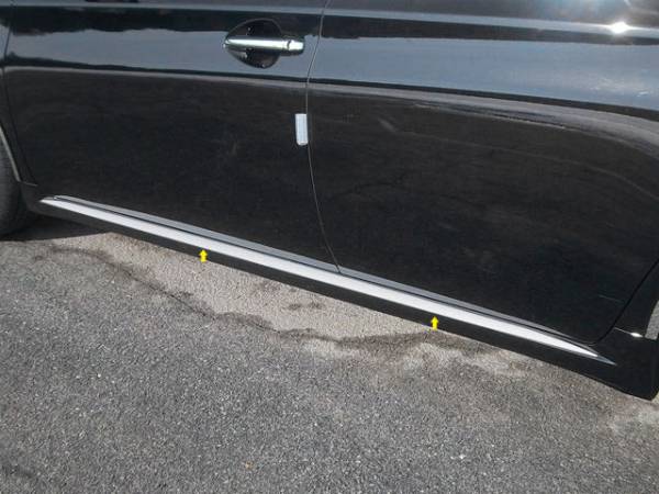 QAA - TH13165 Stainless Steel Rocker Panel Trim 4Pc 2013-2018 Toyota Avalon QAA