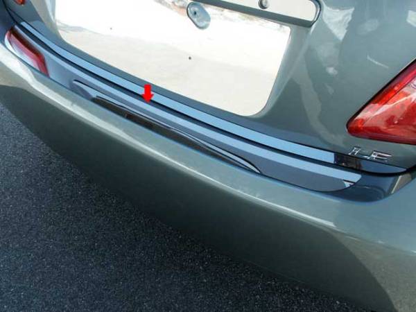 QAA - RB27130 Stainless Steel Rear Bumper Accent 1Pc 2007-2011 Toyota Camry QAA