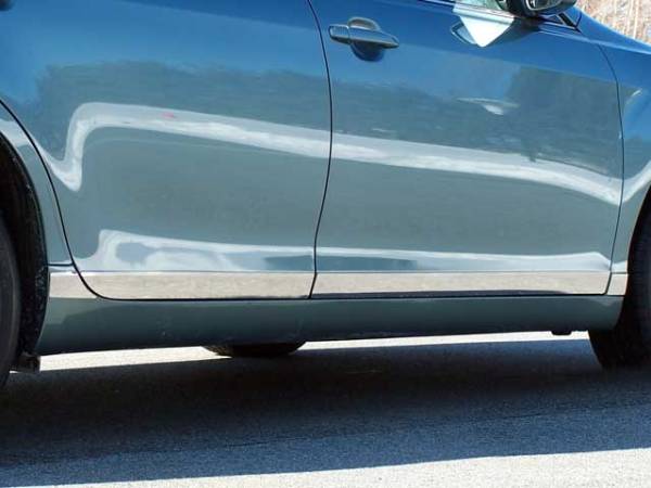 QAA - TH27130 Stainless Steel Rocker Panel Trim 8Pc 2007-2011 Toyota Camry QAA