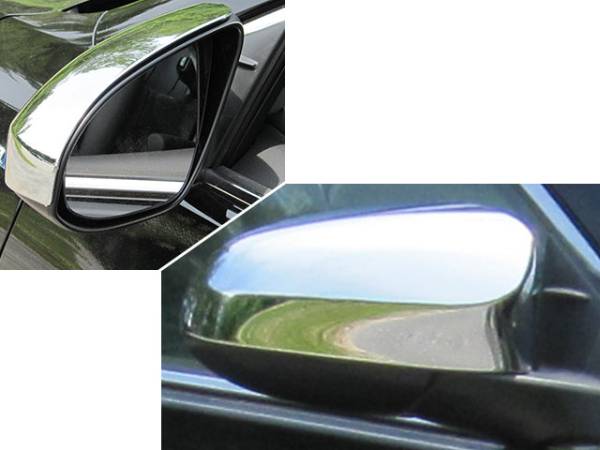 QAA - MC12130 Chrome Plated ABS plastic Mirror Cover 2Pc 2012-2014 Toyota Camry QAA