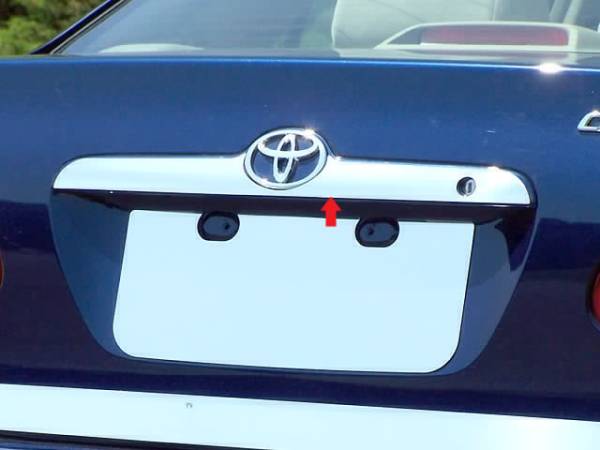 QAA - LB24112 Stainless Steel License Plate Bar Accent 1Pc 2003-2008 Toyota Corolla QAA