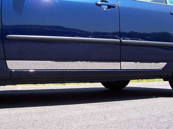 QAA - TH24113 Stainless Steel Rocker Panel Trim 4Pc 2003-2008 Toyota Corolla QAA