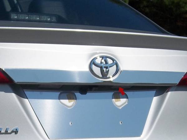 QAA - LB14112 Stainless Steel License Plate Bar Accent 1Pc 2014-2019 Toyota Corolla QAA