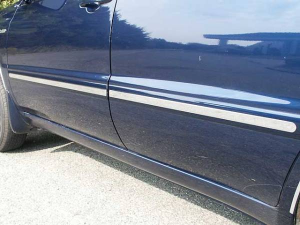 QAA - TH24110 Stainless Steel Rocker Panel Trim 4Pc 2001-2007 Toyota Highlander QAA