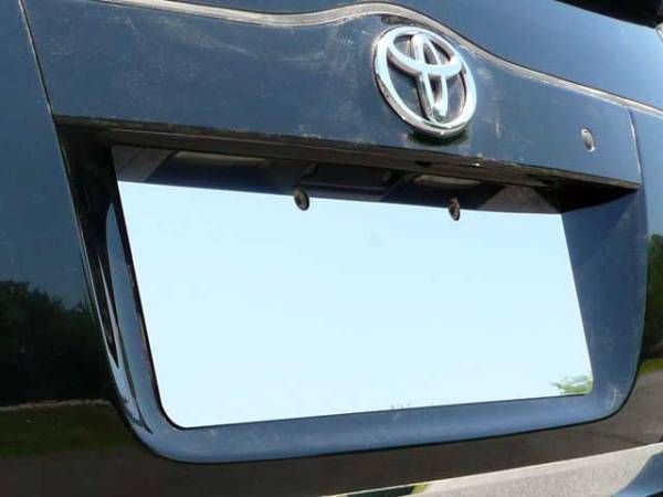 QAA - LP24135 Stainless Steel License Plate Bezel 1Pc 2004-2009 Toyota Prius QAA