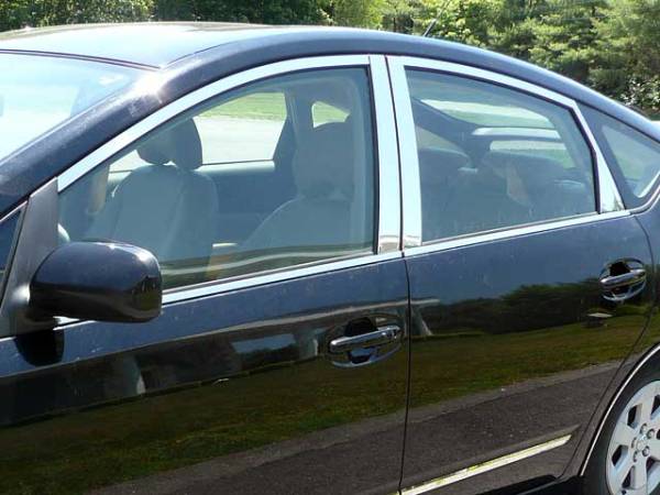 QAA - WP24135 Stainless Steel Window Accent Package 14Pc 2004-2009 Toyota Prius QAA