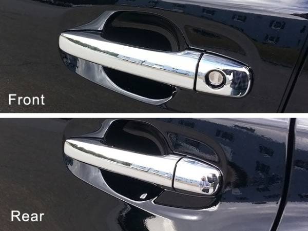 QAA - DH11152 Chrome Plated ABS plastic Door Handle Cover 8Pc 2010-2015 Toyota Prius QAA