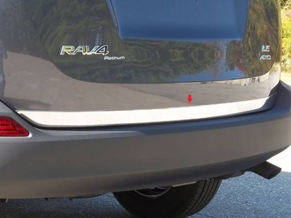 QAA - RD13180 Stainless Steel Rear Deck Accent 1Pc 2013-2015 Toyota Rav4 QAA