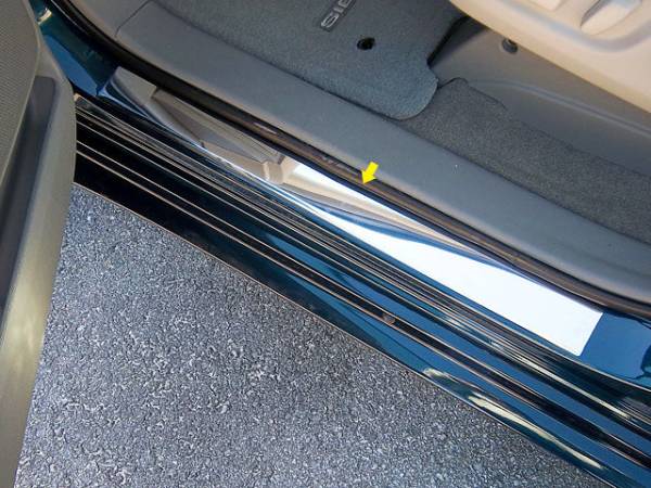 QAA - DS11150 Stainless Steel Door Sill Trim 2Pc 2011-2020 Toyota Sienna QAA