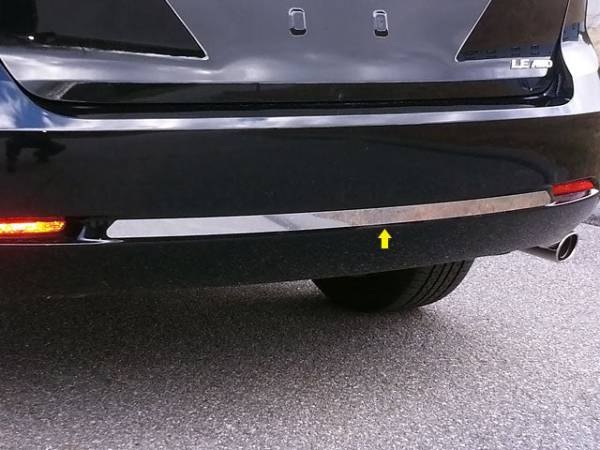 QAA - RBI29155 Stainless Steel Rear Bumper Accent 1Pc 2009-2015 Toyota Venza QAA