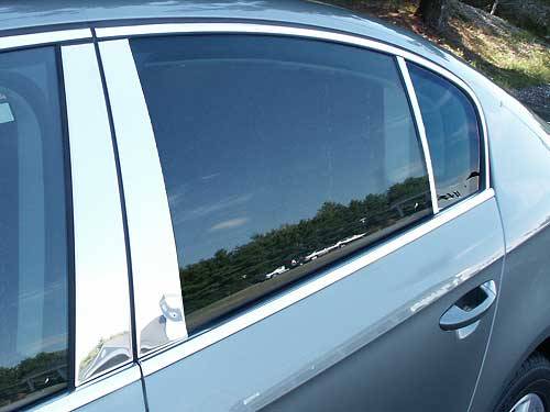 QAA - PP26676 Stainless Steel Pillar Trim 6Pc 2006-2010 Volkswagen Passat QAA