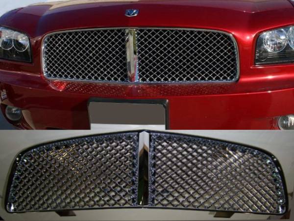 QAA - SGB46910 Grille Accent 1Pc 2006-2010 Dodge Charger QAA