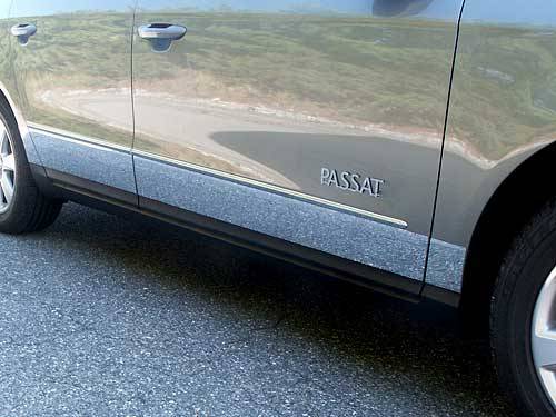 QAA - TH26675 Stainless Steel Rocker Panel Trim 8Pc 2006-2011 Volkswagen Passat QAA