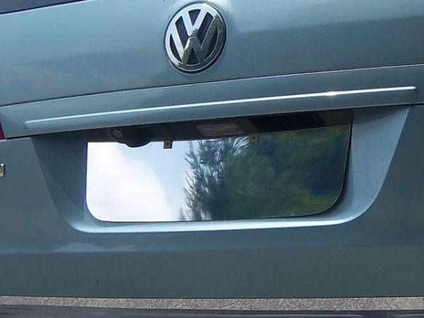 QAA - LP29655 Stainless Steel License Plate Bezel 1Pc 2009-2012 Volkswagen Routan QAA