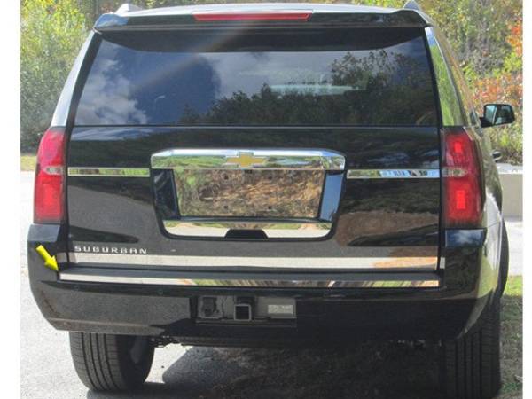 QAA - BI55195 Stainless Steel Rear Bumper Trim 1Pc 2015-2020 Chevrolet Suburban QAA