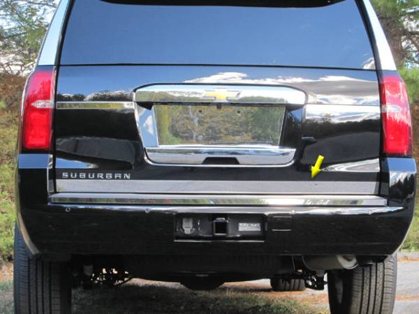 QAA - RT55195 Stainless Steel Tailgate Accent 1Pc 2015-2020 Chevrolet Suburban QAA