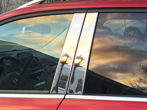 QAA - PP12065 Stainless Steel Pillar Trim 4Pc 2016-2019 Mercedes GLE QAA