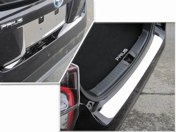 QAA - RB16135 Stainless Steel Rear Bumper Accent 1Pc 2016-2022 Toyota Prius QAA