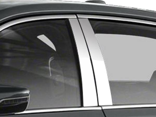 QAA - PP56230 Stainless Steel Pillar Trim 4Pc 2016-2020 Cadillac CT6 QAA