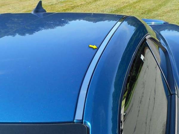 QAA - RI50100 Stainless Steel Roof Insert 2Pc 2010-2015 Chevrolet Camaro QAA