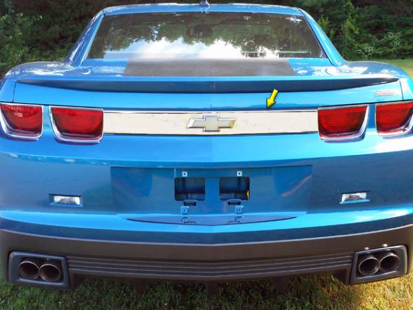 QAA - LB50100 Stainless Steel License Plate Bar Accent 1Pc 2010-2013 Chevrolet Camaro QAA