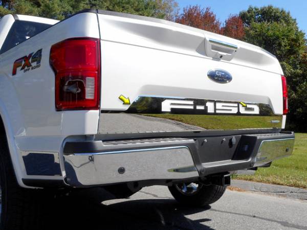 QAA - RT58310 Stainless Steel Tailgate Accent 2Pc 2018-2020 Ford F-150 QAA