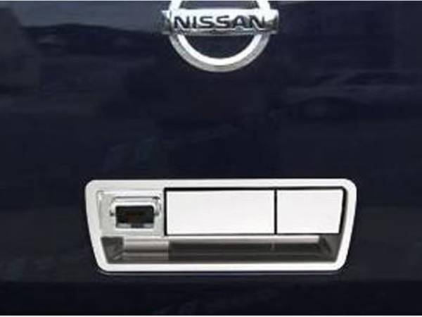 QAA - DH24526 Chrome Plated ABS plastic Tailgate Handle Cover 3Pc 2004-2016 Nissan Armada QAA