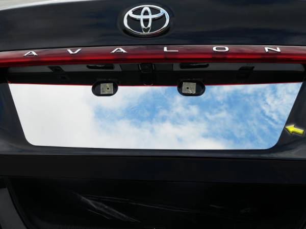 QAA - LP19165 Stainless Steel License Plate Bezel 1Pc 2019-2022 Toyota Avalon QAA