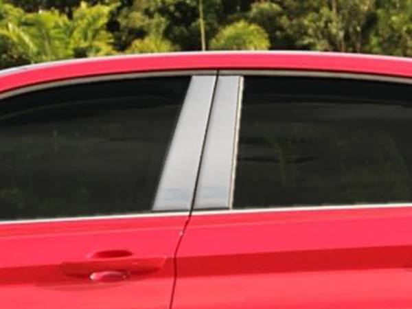 QAA - PP18665 Stainless Steel Pillar Trim 4Pc 2018-2024 Volkswagen Jetta QAA