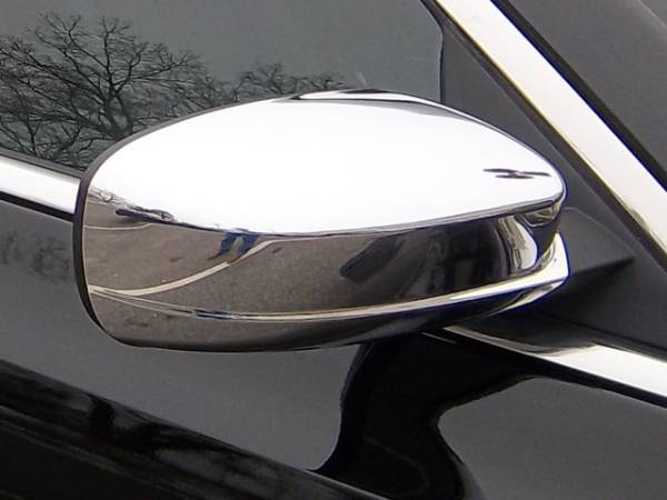 QAA - MC51761 Chrome Plated ABS plastic Mirror Cover 2Pc 2011-2014 Chrysler 200 QAA