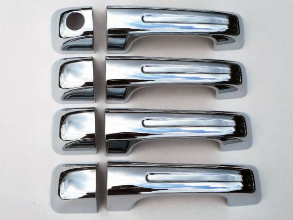 QAA - DH59935 Chrome Plated ABS plastic Door Handle Cover 8Pc 2019-2024 Ram Trucks Ram QAA