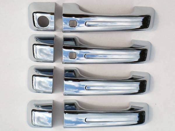 QAA - DH59936 Chrome Plated ABS plastic Door Handle Cover 8Pc 2019-2024 Ram Trucks Ram QAA