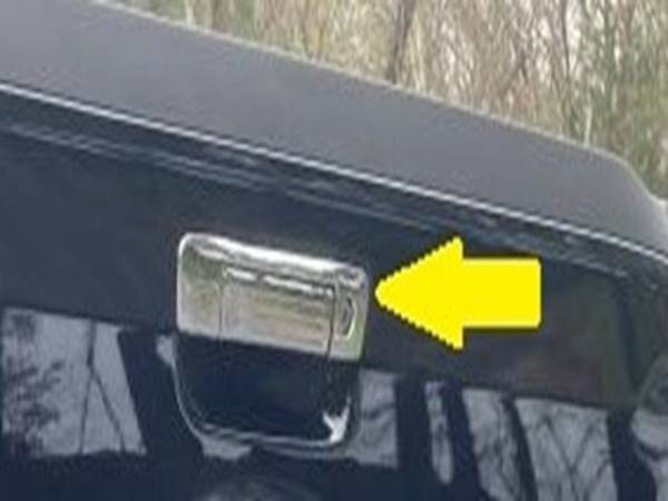 QAA - DH62312 Chrome Plated ABS plastic Tailgate Handle Cover 2Pc 2022-2024 Ford Maverick QAA