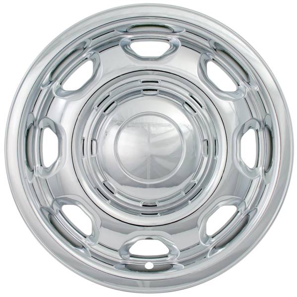 QAA - HUB61308 Chrome Plated ABS Plastic Wheel Cover Hub Cap 4Pc 2021-2025 Ford F-150 QAA