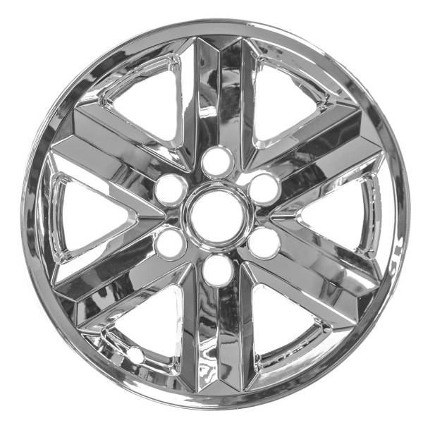 QAA - HUB61309 Chrome Plated ABS Plastic Wheel Cover Hub Cap 4Pc 2021-2025 Ford F-150 QAA