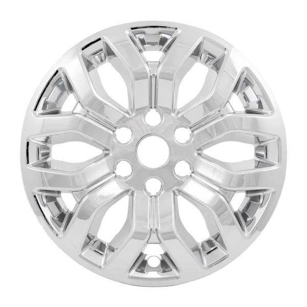 QAA - HUB61310 Chrome Plated ABS Plastic Wheel Cover Hub Cap 4Pc 2021-2025 Ford F-150 QAA