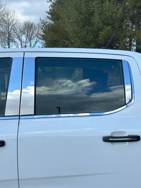 QAA - PP64346 Stainless Steel Pillar Trim 6Pc 2024-2025 Ford Ranger QAA