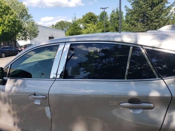 QAA - PP71158 Stainless Steel Pillar Trim 10Pc 2021-2024 Toyota Venza QAA