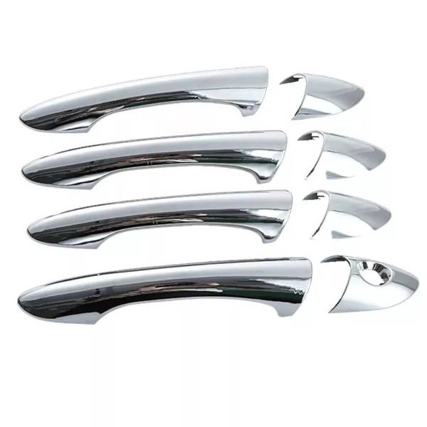 QAA - DH11361 Chrome Plated ABS plastic Door Handle Cover 8Pc 2011-2014 Hyundai Sonata QAA
