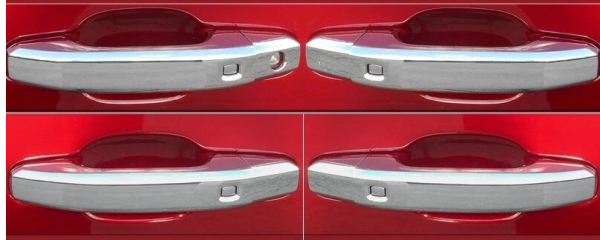 QAA - DH59172 Chrome Plated ABS plastic Door Handle Cover 8Pc 2019-2025 Chevrolet Silverado, 2021-2025 Chevrolet Suburban, 2021-2025 Chevrolet Tahoe, 2020-2025 GMC Sierra, 2021-2025 GMC Yukon, 2021-2025 GMC Yukon XL QAA