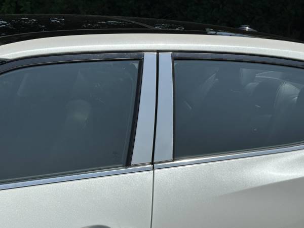 QAA - PP16540 Stainless Steel Pillar Trim 4Pc 2016-2023 Nissan Maxima QAA