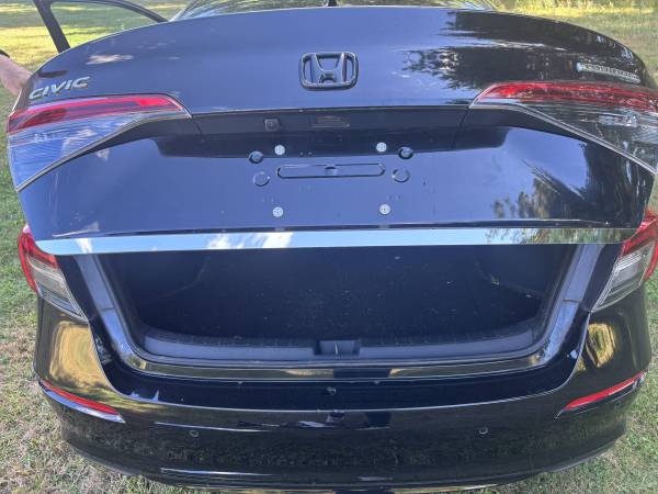 QAA - RD72214 Stainless Steel Rear Deck Accent 1Pc Fits 2022-2025 Honda Civic QAA