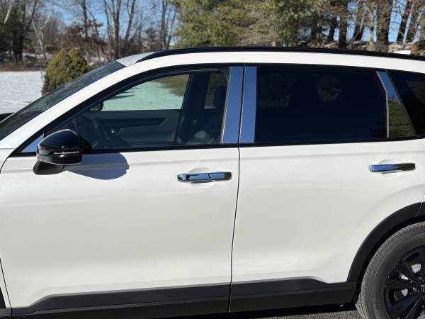 QAA - PP73237 Stainless Steel Pillar Trim 8Pc 2023-2026 Honda CR-V QAA
