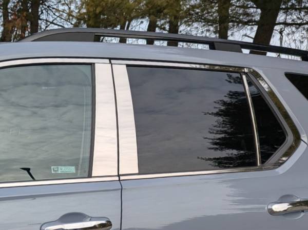 QAA - PP73261 Stainless Steel Pillar Trim 6Pc 2023-2026 Honda Pilot QAA